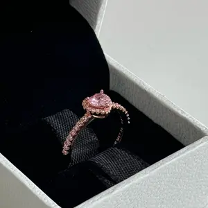 Rose Gold Plated Heart Ring