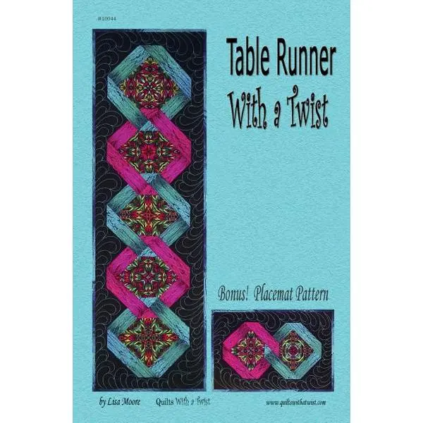 Table Runner With a Twist Quilt Pattern