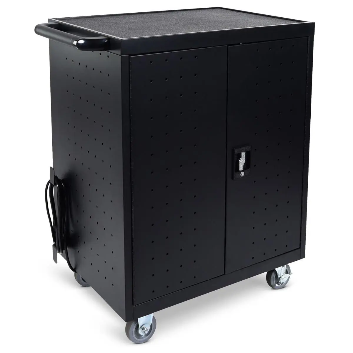 Luxor 32-Slot Tablet/Chromebook Charging Cart with Timer