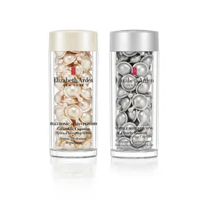 Elizabeth Arden Hyaluronic Acid + Peptides Ceramide and Visible Brightening Capsules Serum Set - 120 Piece