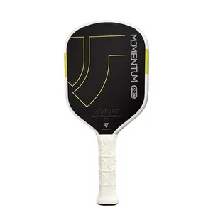 Uniturn Momentum PRO Pickleball Paddle - T700 Raw Carbon Fiber, 16mm Control Core, Silicone Grip, Hyperfoam Edge, Elite Performance