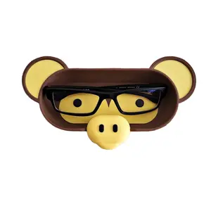 Monkey Eyeglass Tray - Adorable Animal Friend Eyeglass Tray - Cute 3D Printed Holder for Glasses - Fun Nightstand Organizer