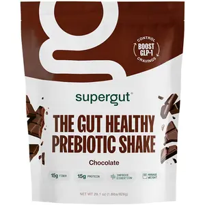 Supergut The Gut Healthy Prebiotic Shake - Chocolate (1.8 Lbs. / 14 Servings)