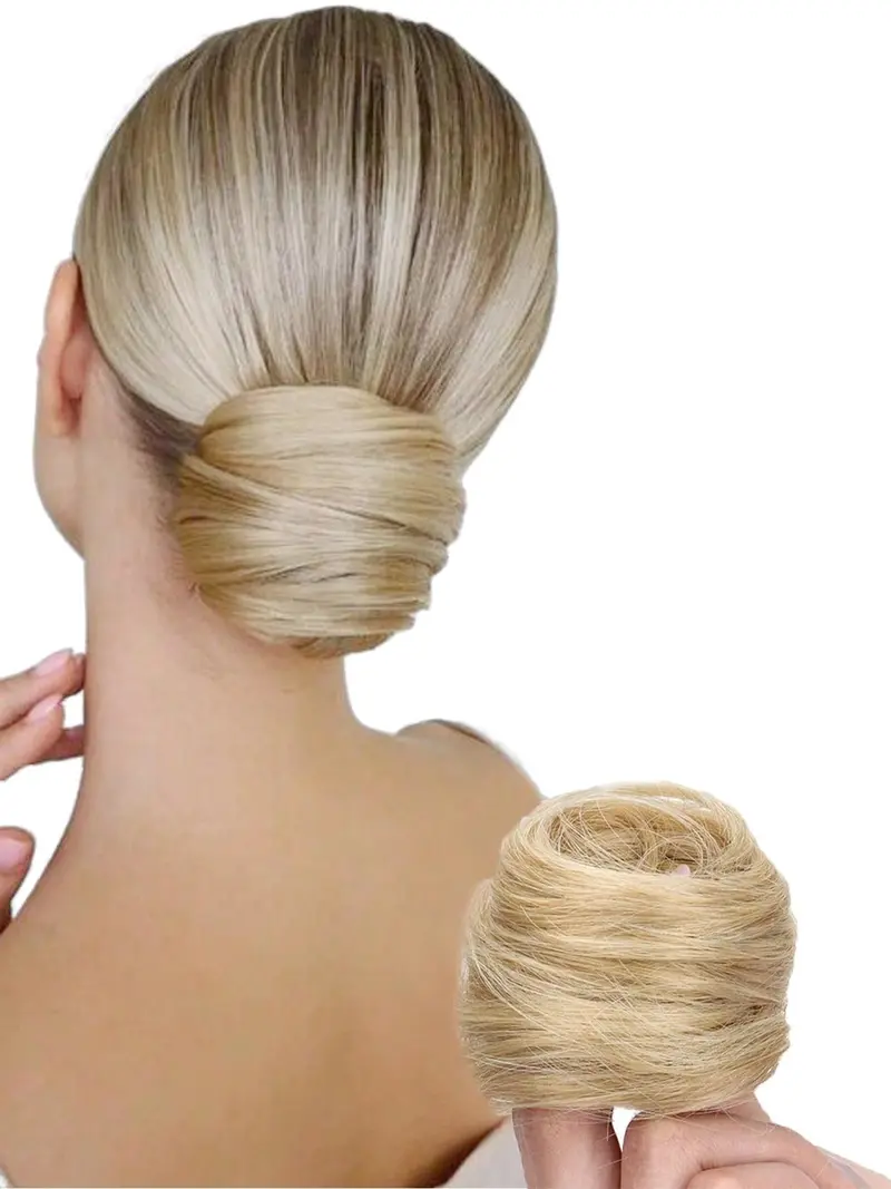 Rubber band bun - TikTok Shop display picture 1