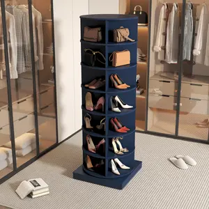 Dreamzon Blue 360 Rotating shoe cabinet 7 layers