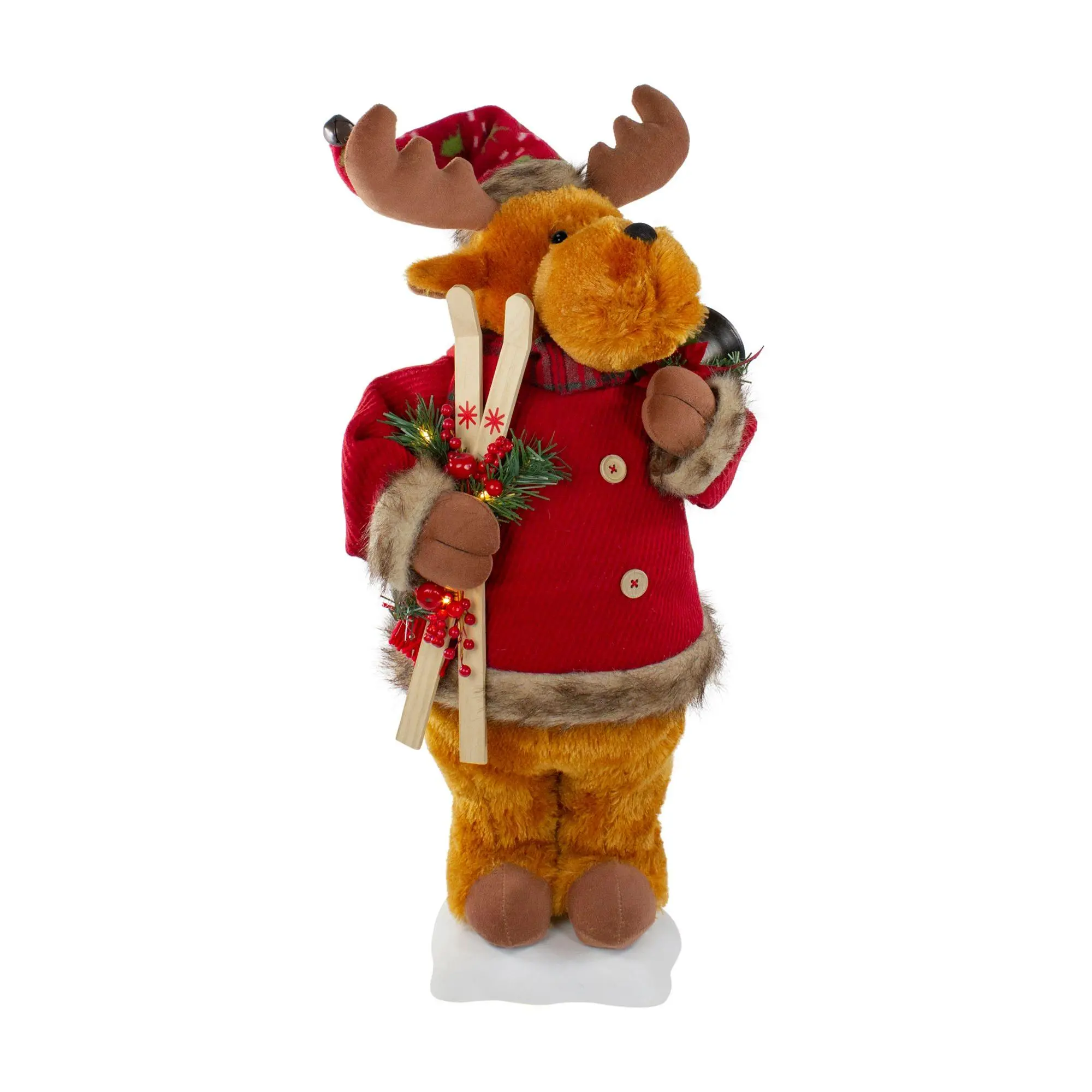 Northlight 24" Lighted and Animated Musical Chr istmas Moose