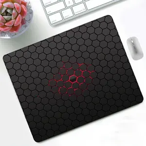 Geometric Anime Style Pattern, Fashion Abstract Art Style Mouse Pad - Esports Office Keyboard Mat, Computer Small Mouse Pad