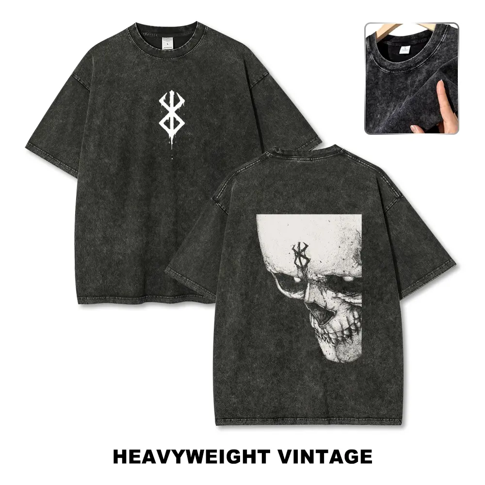 Berserk Vintage Tee 90s Graphic Tees Men's t Shirts Graphic Tee t Shirts Funny Graphic Tee Good Graphic Tees Men's Graphic Tees Streetwear Outfits Men Vacation Outfits Oversized Tshirt Men