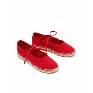Cider LACE-UP ESPADRILLE FLATS