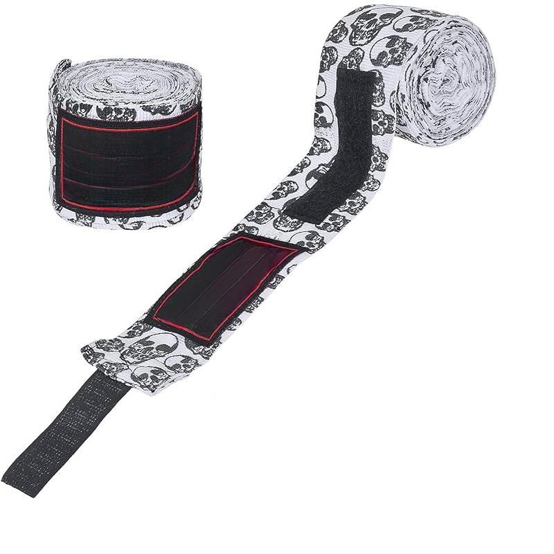 Peargar Basics 180-Inch Elastic Hand Wraps for Boxing & MMA – Professional-Grade Bandages for Men & Women (Pair)