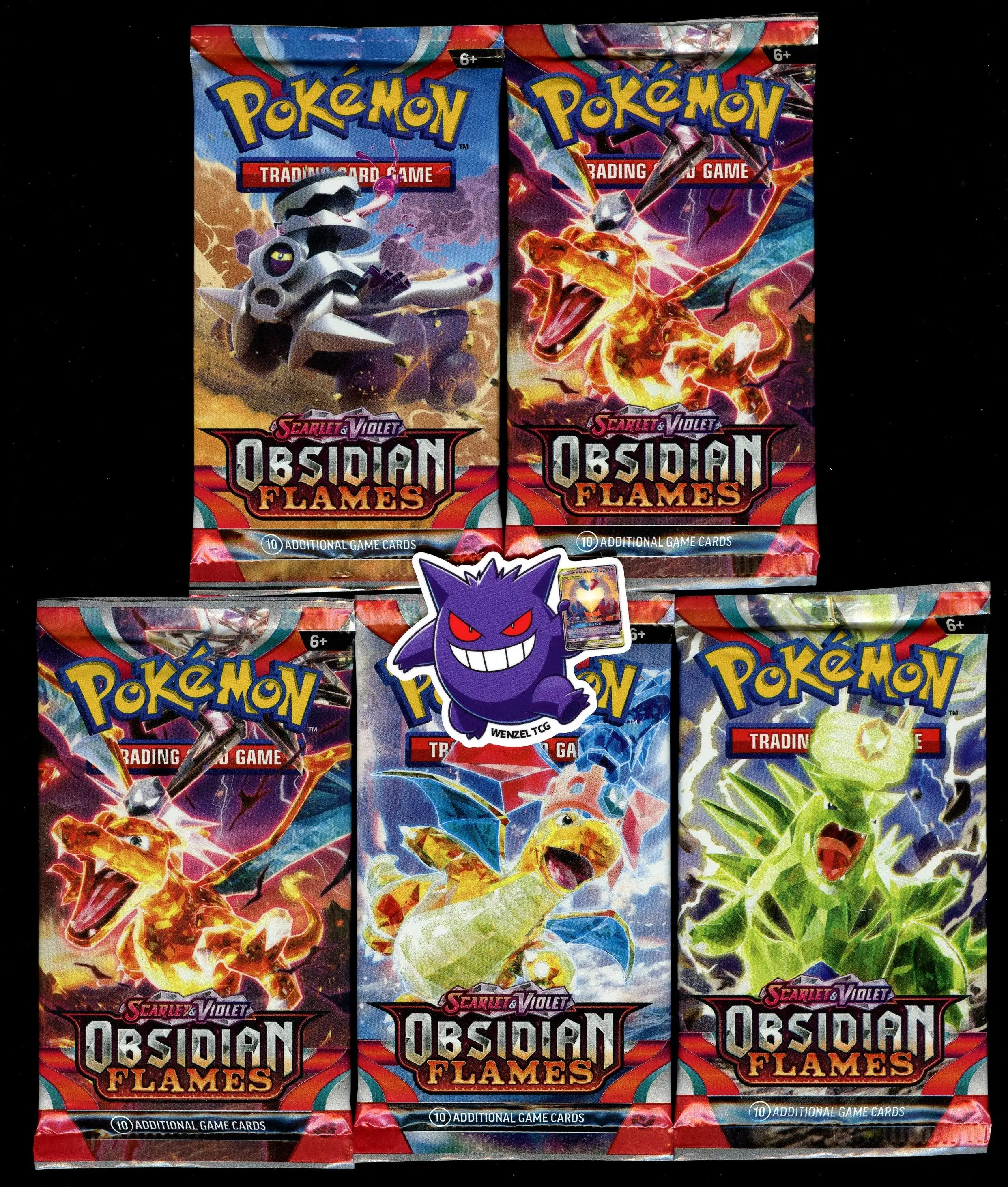 Obsidian Flames 5 Booster Packs