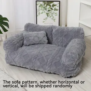 Elegant Pet Sofa Bed, Shaped Beds, Ergonomic Design for Comfort, Modern Nordic Style, Multiple Fashion Colors, Ideal for Home Decor