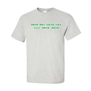 F Off Morse Code Shamrock Edition Men's TShirt