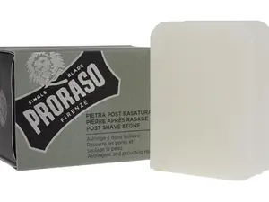 Proraso Post-Shave Stone, Natural Alum Block, 1 Count (Pack of 1)