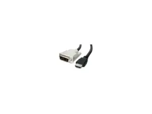 StarTech.com HDMIDVIMM50 50 ft. Black Connector A: 1 - 19 pin HDMI Male  Connector B: 1 - 19 pin DVI-D (Single Link) Male HDMI to DVI Digital Video Cable Male to Male