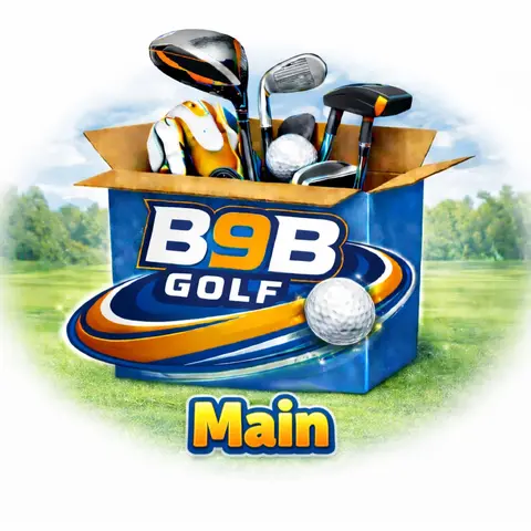 B9B Golf Main Golf Box Club Memorabilia Break
