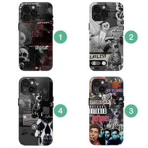 Collection Deftones  Phone Case, Premium Protection For iPhone 16 pro max, White Pony, Adrenaline, Around The Fur Cat