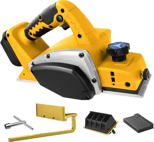 Cordless Handheld Planer for Woodworking (No Battery) – Compatible with Dewalt 20V Max Battery , Brushless Electric Power Planer 15000RPM, 3-1/4 Inch Wood Planer for Carpenters & DIY Home Projects