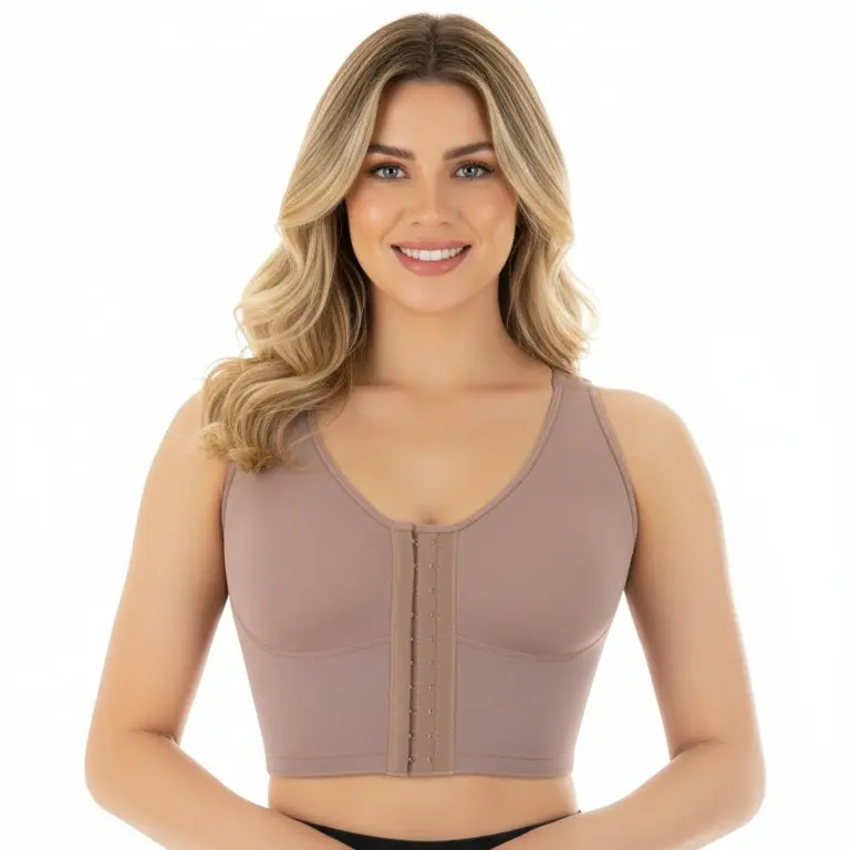 Full Coverage Sculpting Bra - Molded Cups with Extra Side Support