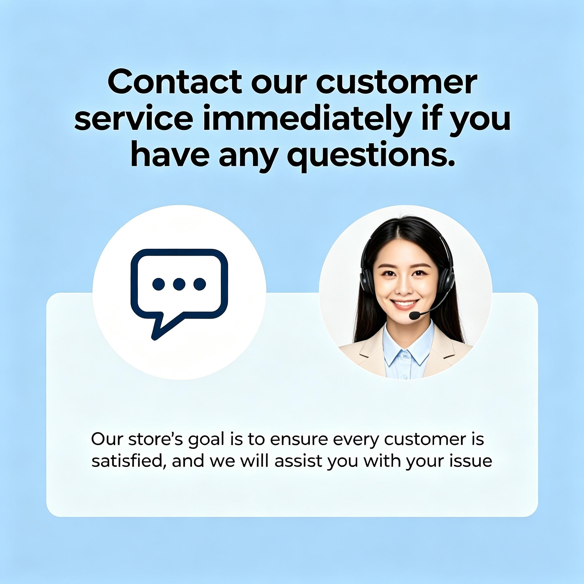 Thank You for Choosing Our Shop - Your Satisfaction Matters,For your better shopping experience, please take two minutes to read our friendly reminder.