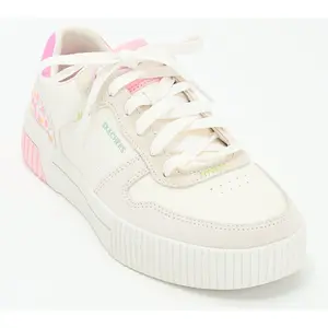 Skechers Jade Floral Print Suede Court Sneakers -Dainty Florals