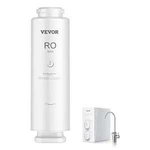 VEVOR Reverse Osmosis System, TikTokShopBlackFriday, 800 GPD 11-stage Reverse Osmosis Water Filter Replacement, RO Filter Cartridge for 24 Months, Reduces Lead & Chlorine, Compatible with SS-005 Under Sink Water Filter