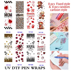 Mother's Day Themed Pen and Sticker Set with 16 Stickers 5 Pens & 5 Bookmarks Perfect Gift for Mom summerwins