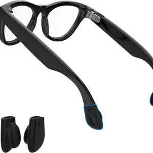Anti-Slip Silicone Eyeglass Ear Clips - Elastic Holder Compatible with 2nd Generation Smart Glasses