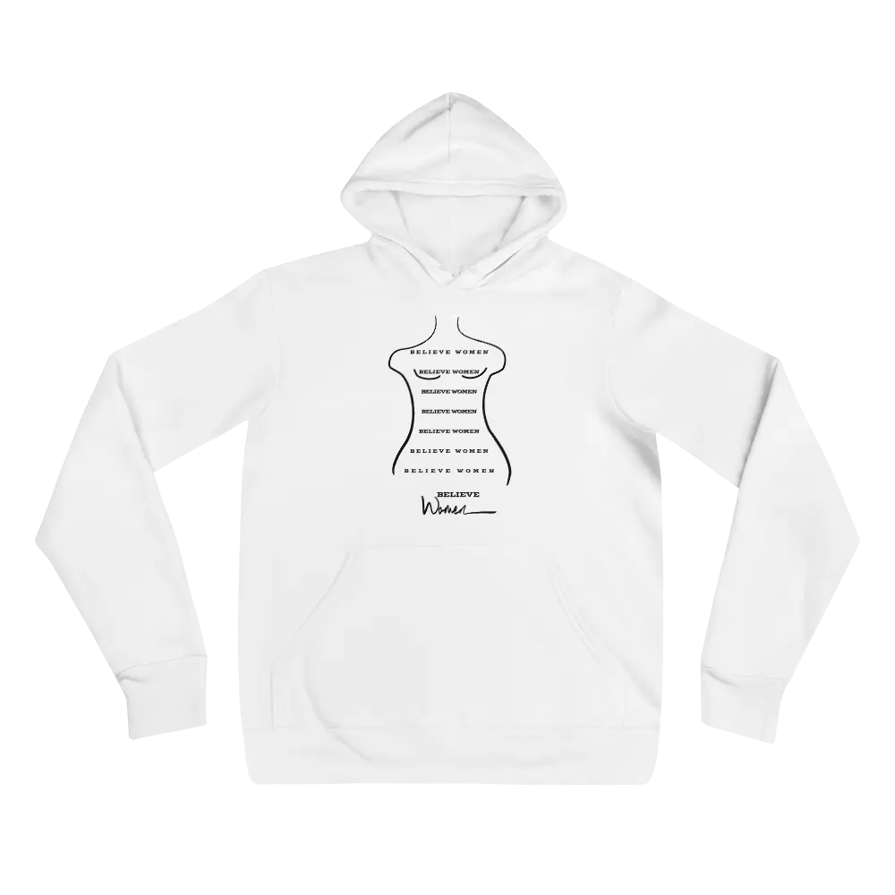 "Believe Women" Tagless Bella + Canvas light Unisex hoodie