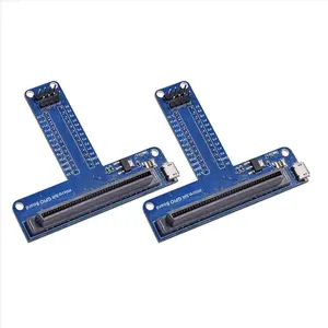 2X T-Type Expansion Adapter for Microbit Breadboard Python Graphical Programming Interface for BBC Microbit