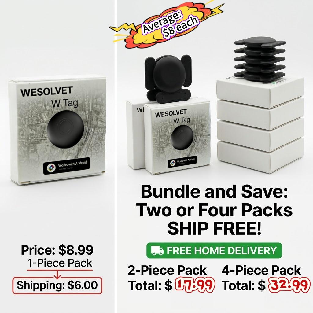 [Android ]Compact Mini GPS Tracker, Compatible with Android Devices, for Cars, Pets & Personal Items, IP67 Weather Resistant Shell, Anti‑Lost Monitoring Device, Durable Long Lasting Battery Performance, No Monthly Fees for Basic Functions