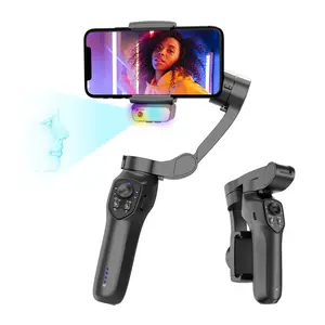 Comitok 3-Axis AI Mobile Phone Gimbal - Selfie Professional Gimbal Stabilizer for iPhone, Android, Vlogging, TikTok, Skype & Video Shooting - Camera Mount, Cellphone