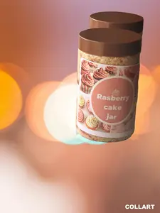 16 oz Cake in a jar Snack Vanilla Sweet Pastillas