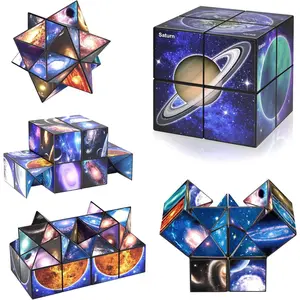 Star Cube Magic Cube Set, 2 in 1 Yoshimoto Cube for Kids and Adults, Toy for Boys and Girls Ages 8-12