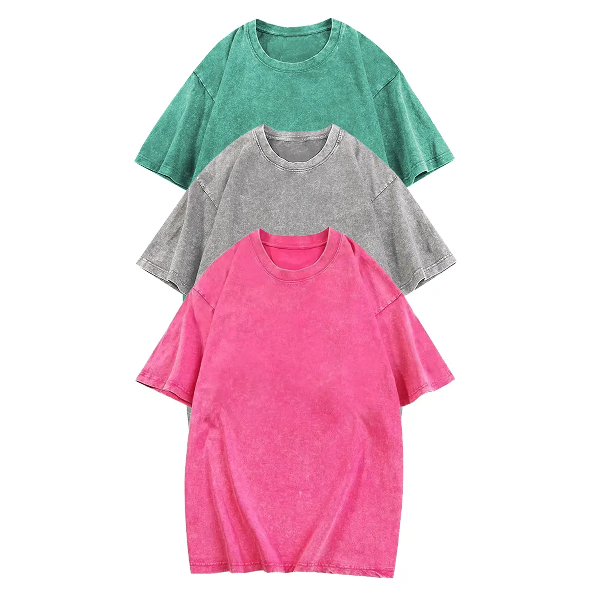 Aqua Green+Grey+Pink