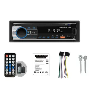 Car Radio 1 din Stereo Player Digital Bluetooth Car MP3 Player FM Radio Stereo Audio Music USB/SD with In Dash AUX Input