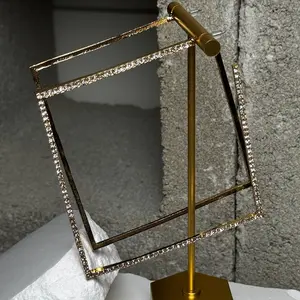 Over the Top Square Earrings