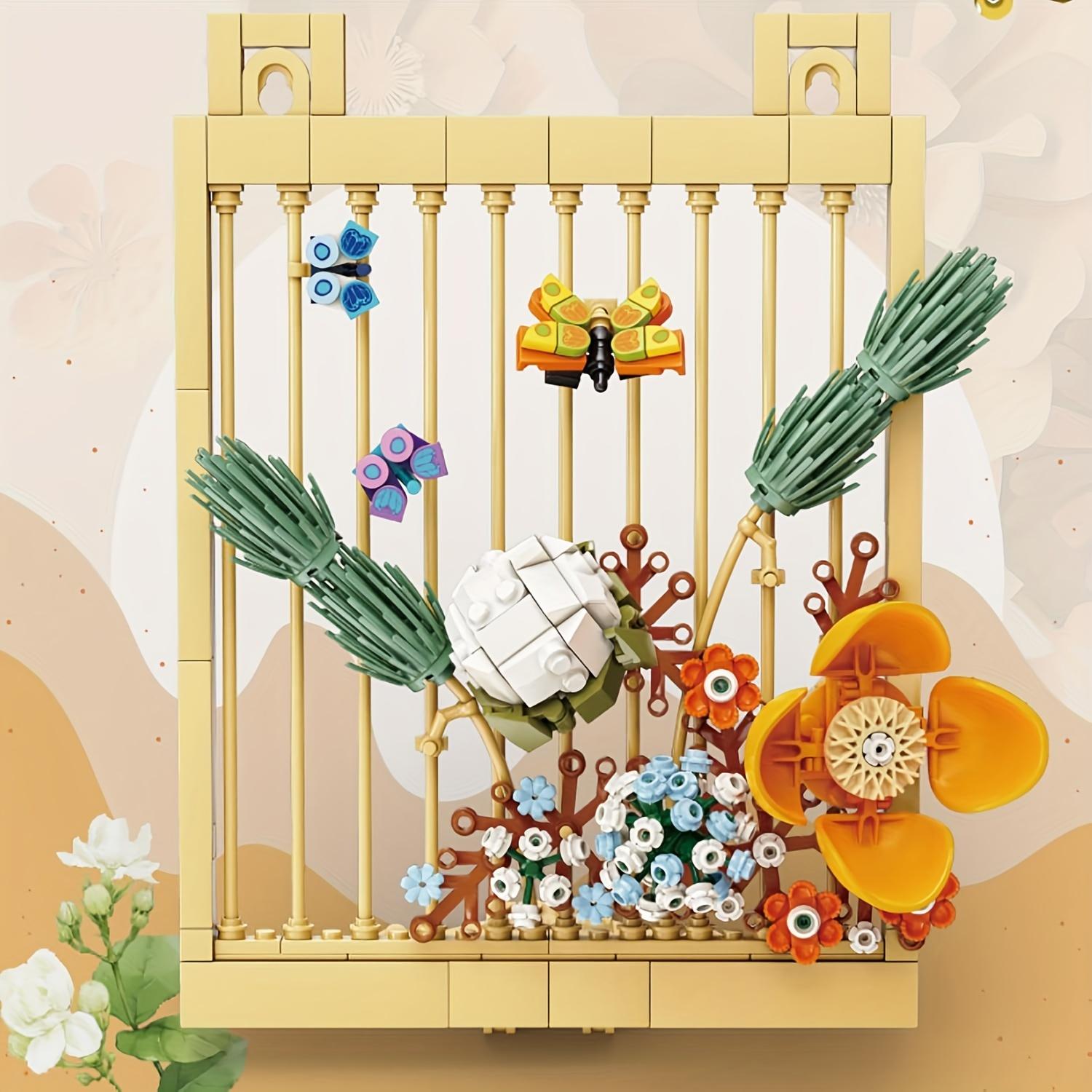 Architectural Adult Set, Sunflowers, Flowers, Van Gogh Mural Art Creative Bouquet, Decorations