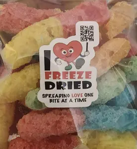 Freeze Dried Sour Gummy Worms