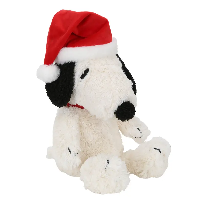 Lambs & Ivy Snoopy Peanuts Holiday Christmas Plush Stuffed Animal Toy Plushie