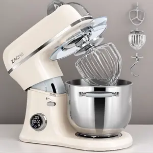 7QT Stand Mixer Aluminum Die Casting,650W 11 Speed Tilt-Head Kitchen Electric Stand Mixer, Household Food Mixer with Stainless Steel Bowl, Dough Hook, Whisk and Beater,Food Mixer for Baking, Cake