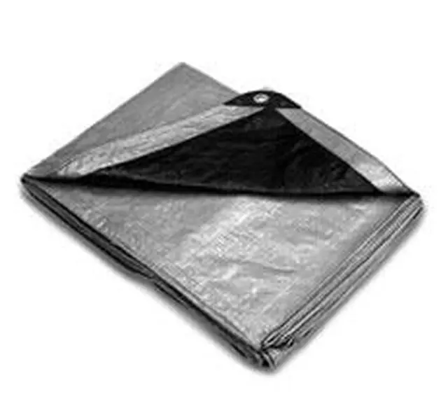 Polytuf Brands PYS12X16 Sun-Shield 12x16 ft. Tarp, Outdoor Shade Solutions for Camping & Hiking, Sun Protection Accessory