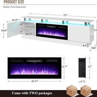 White & Black/70 Inch