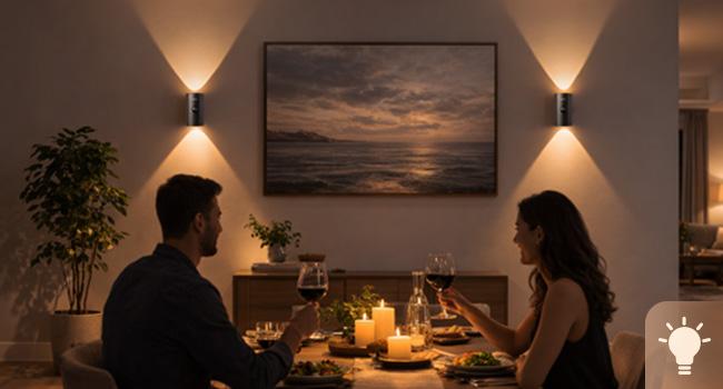 Motion Sensor Light Indoor with Remote, 4000mAh Rechargeable RGB Ambient LED Wall Lamp, Magnetic Stick-On Night Light for Hallway, Stairs, Bedroom and Living Room(2 Pack) Motion Sensor Light Indoor with Remote, 4000mAh Rechargeable RGB Ambient LED Wall Lamp, Magnetic Stick-On Night Light for Hallway, Stairs, Bedroom and Living Room(2 Pack)