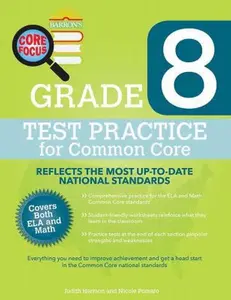USED-Core Focus Grade 8: Test Practice for Common Core by Harmon, Judith (Paperback)