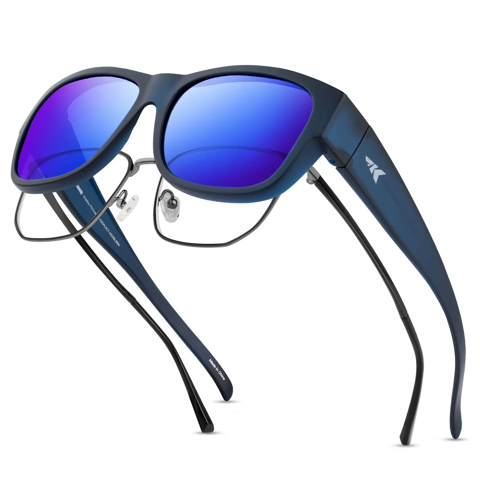 Blue Frame, Smoke-cobalt Mirror