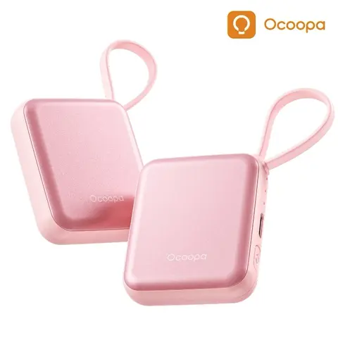 Ocoopa Rechargeable Hand Warmers 2-Pack, Ultra-Slim Portable Electric Handwarmers with 3 Settings, UL Certified for Outdoor Camping, Christmas Stocking Stuffers, Cool Gifts for Adults Mini Useful Gifts