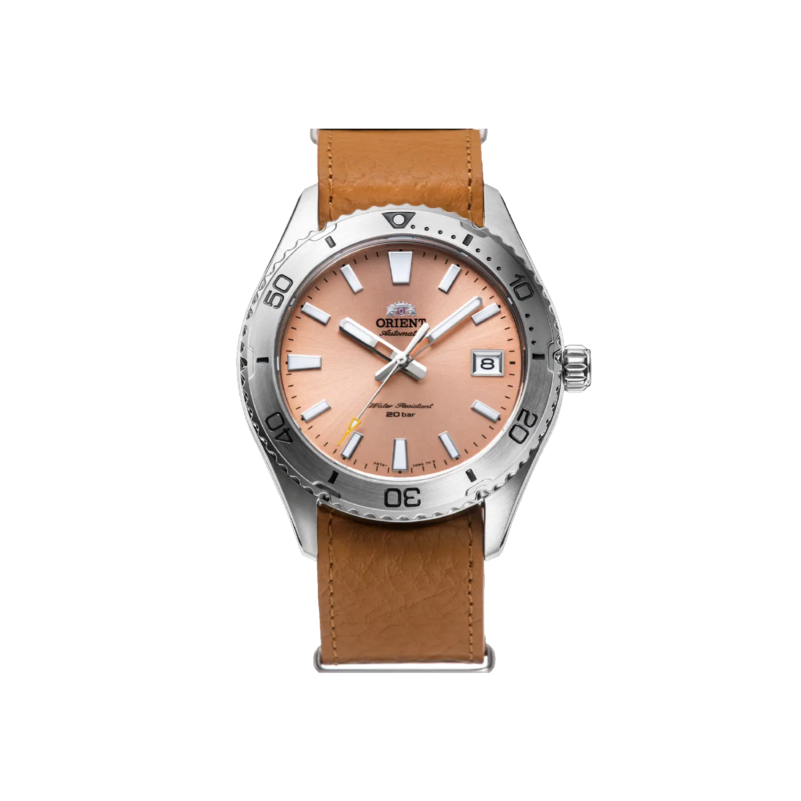 Orient 40mm Automatic 200m Water Resistant Diver Style Watch with Sapphire Crystal, RA-AC0Q05P30B Orient 40mm Automatic 200m Water Resistant Diver Style Watch with Sapphire Crystal, RA-AC0Q05P30B