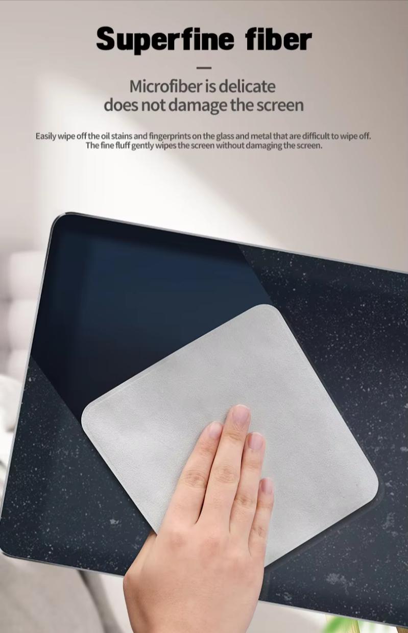 Premium Microfiber Polishing Cloth for Apple Devices - Scratch-free and Streak-free Clean for iPhone, iPad, MacBook, and Watch apple  polishing