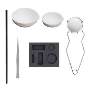 Gold Silver Melting Kit Graphite Crucible Oil Slot Gold Casting Mold Jewelry Melting Bar Set, Jewellery Making Tools & Supplies